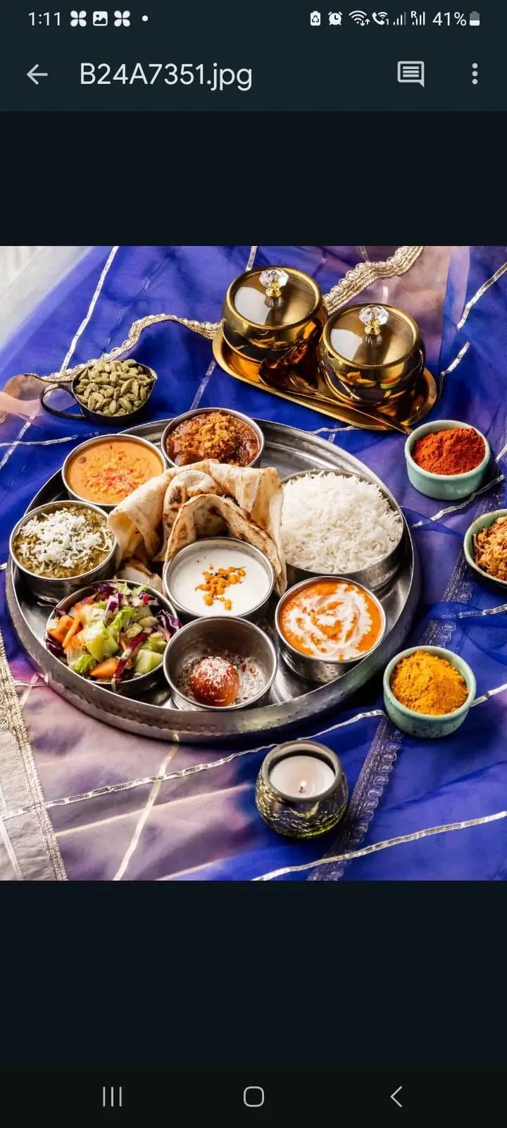 Delhi 6 Special Thali